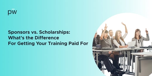 Sponsors vs. Scholarships: What’s the Difference for Getting Your Training Paid For