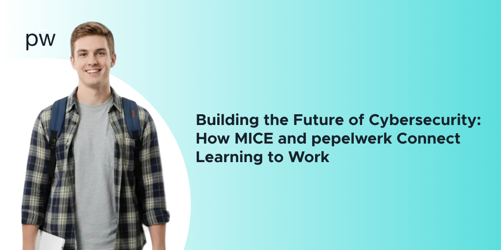 A young man smiling wearing a backpack